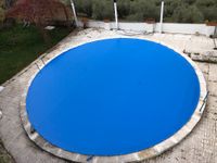 cubierta piscina circular